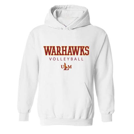 ULM - NCAA Women's Volleyball : Marissa Kobelski - Classic Shersey Hooded Sweatshirt-0