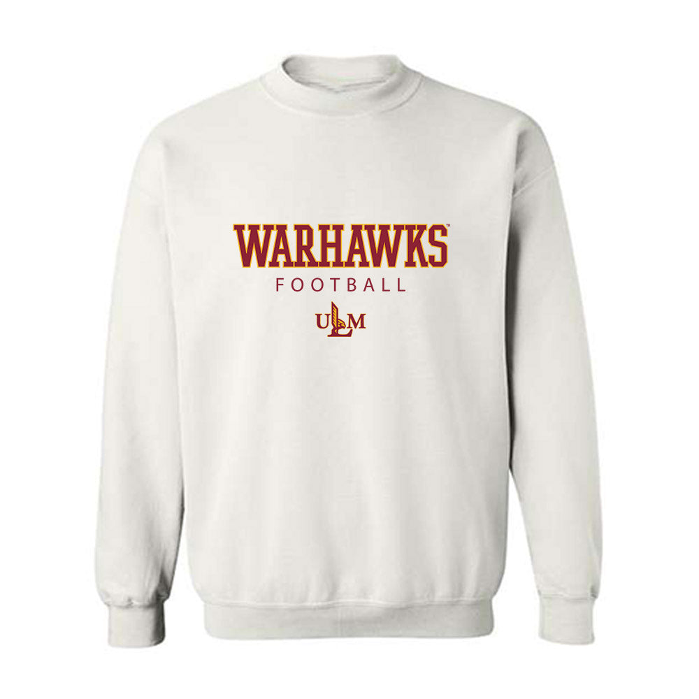 ULM - NCAA Football : Billy Pullen - Classic Shersey Crewneck Sweatshirt-0