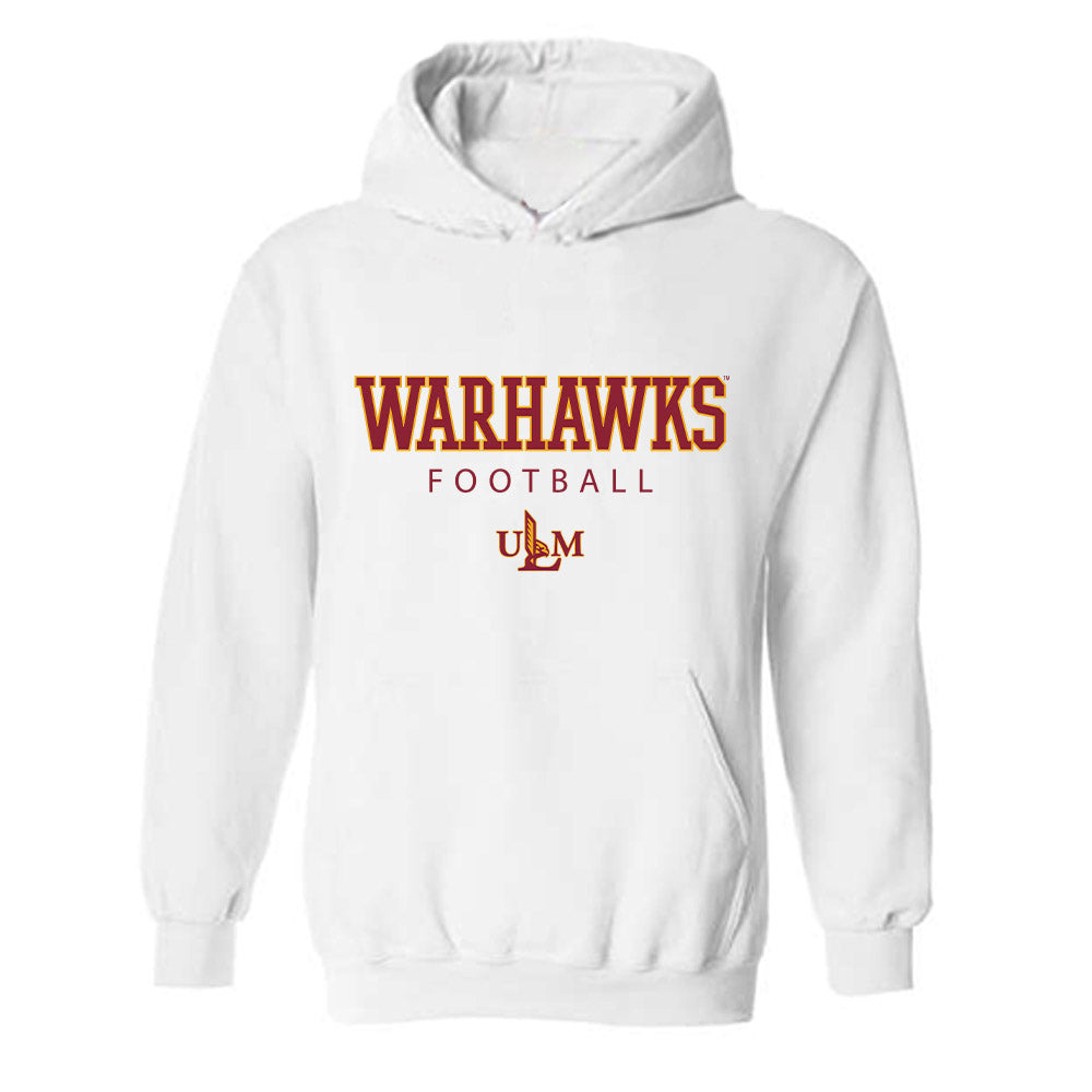 ULM - NCAA Football : Billy Pullen - Classic Shersey Hooded Sweatshirt-0
