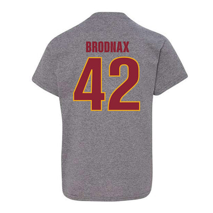 ULM - NCAA Baseball : Adam Brodnax - Classic Shersey Youth T-Shirt-1