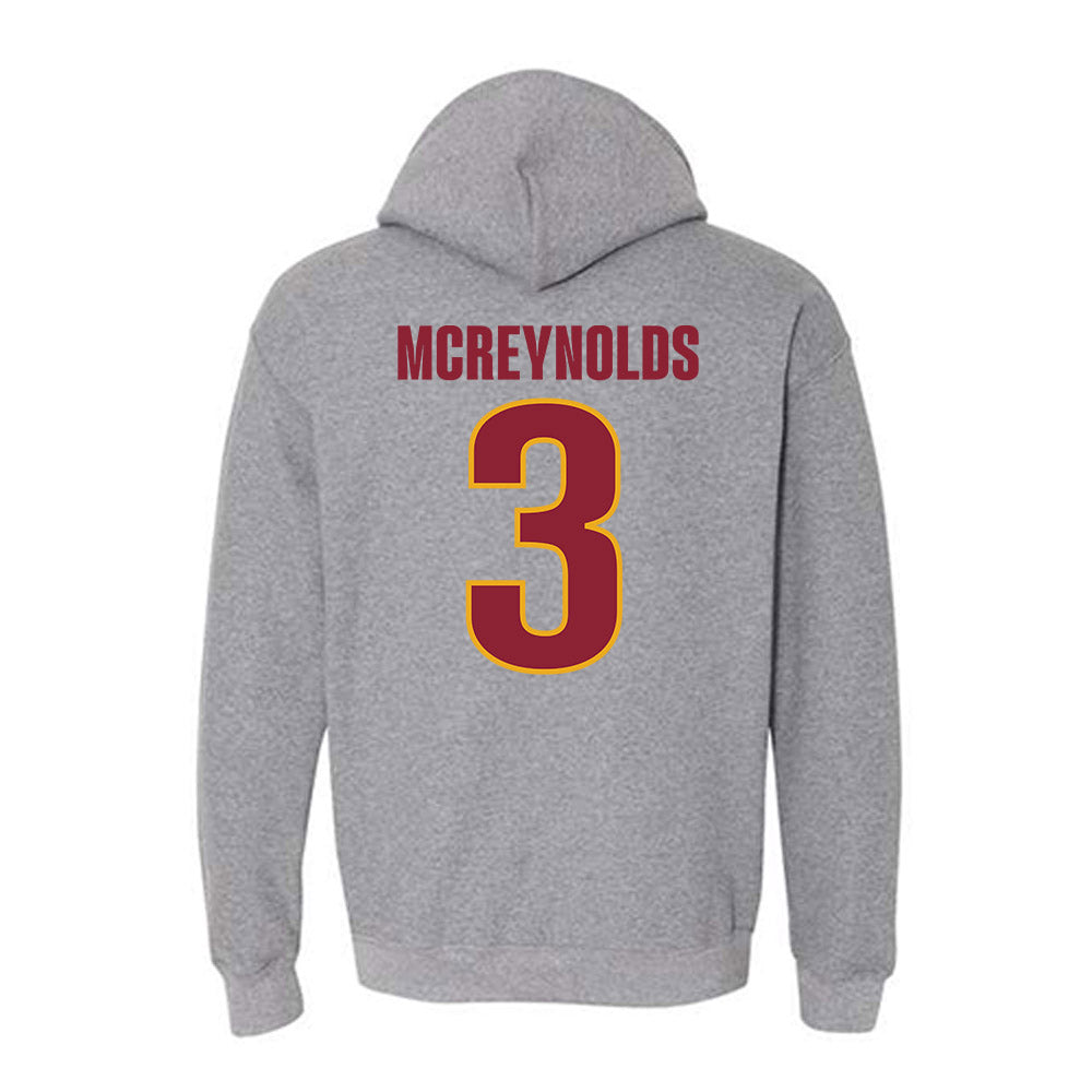 ULM - NCAA Football : Braylon Mcreynolds - Classic Shersey Hooded Sweatshirt-1