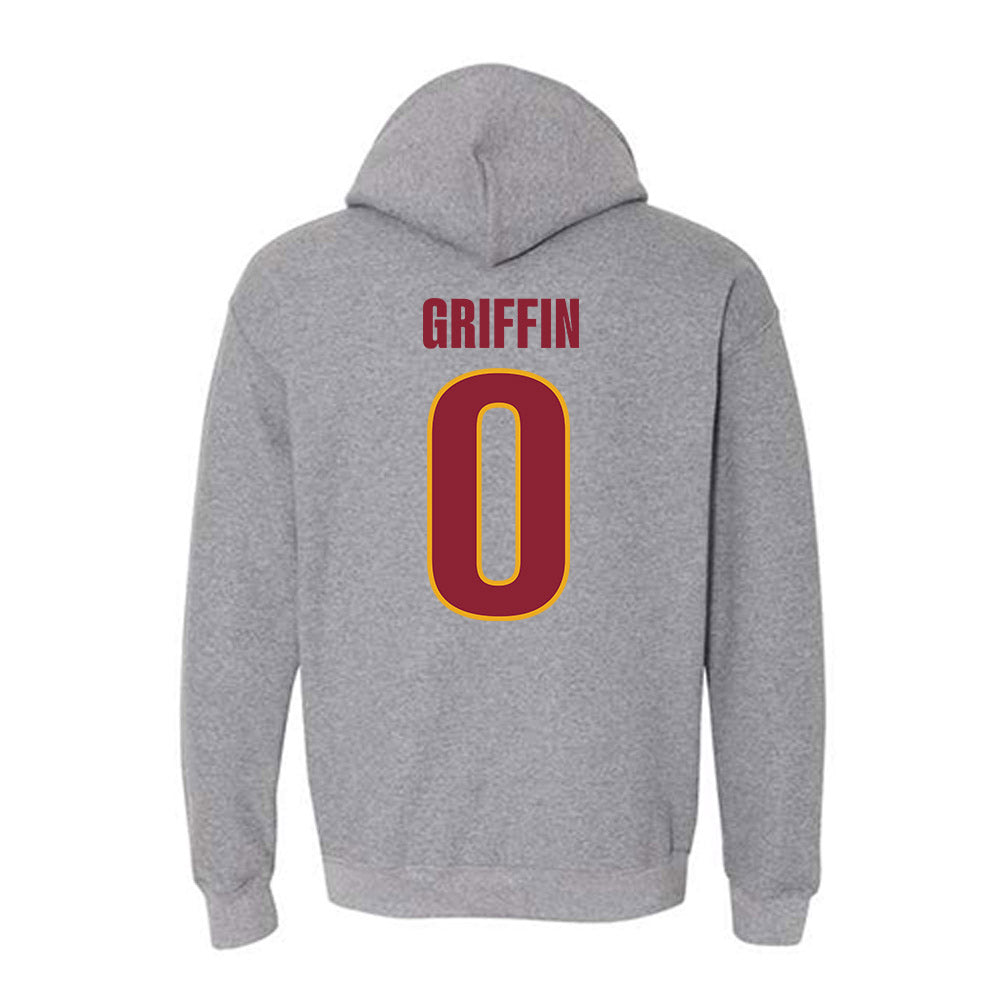 ULM - NCAA Football : Tyler Griffin - Classic Shersey Hooded Sweatshirt-1