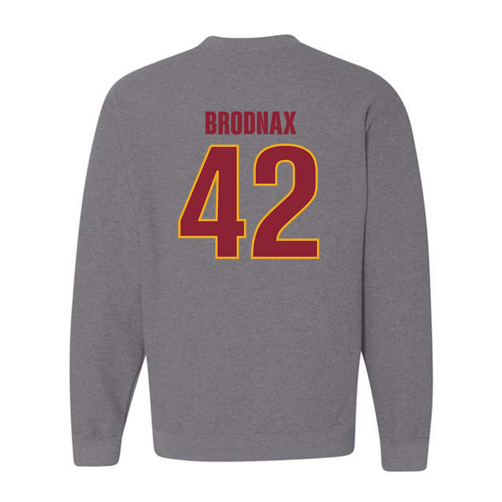 ULM - NCAA Baseball : Adam Brodnax - Classic Shersey Crewneck Sweatshirt-1