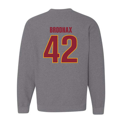 ULM - NCAA Baseball : Adam Brodnax - Classic Shersey Crewneck Sweatshirt-1