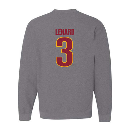 ULM - NCAA Football : Makin Lenard - Classic Shersey Crewneck Sweatshirt-1
