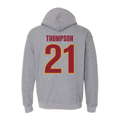 ULM - NCAA Football : Latrayl Thompson - Classic Shersey Hooded Sweatshirt-1