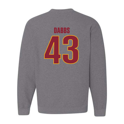 ULM - NCAA Baseball : Cash Dabbs - Classic Shersey Crewneck Sweatshirt-1