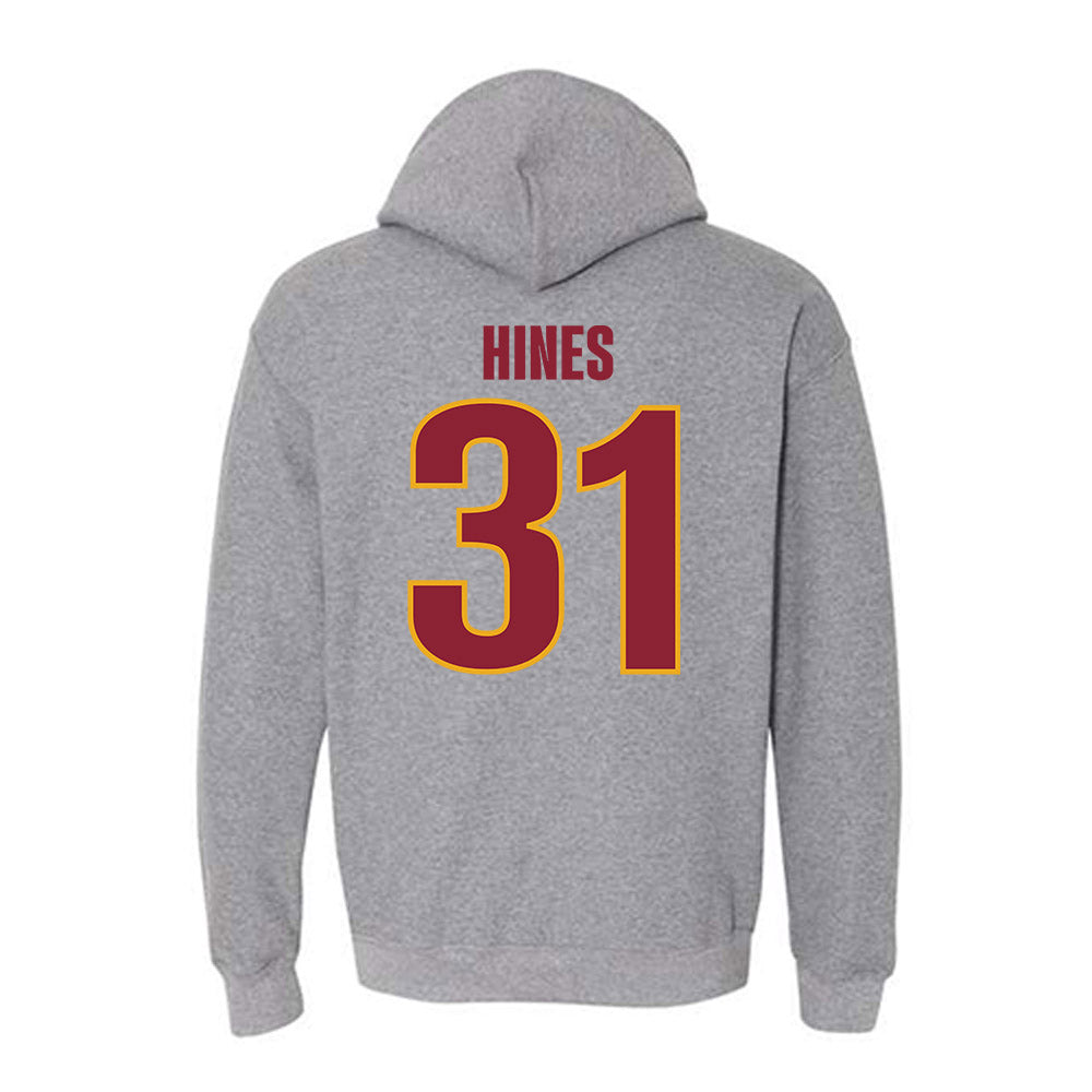 ULM - NCAA Football : Mikel Hines - Classic Shersey Hooded Sweatshirt-1
