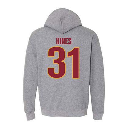 ULM - NCAA Football : Mikel Hines - Classic Shersey Hooded Sweatshirt-1