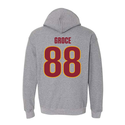 ULM - NCAA Football : Caleb Groce - Classic Shersey Hooded Sweatshirt-1