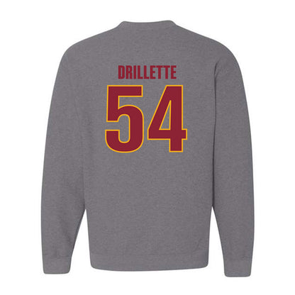 ULM - NCAA Football : Brett Drillette - Classic Shersey Crewneck Sweatshirt-1