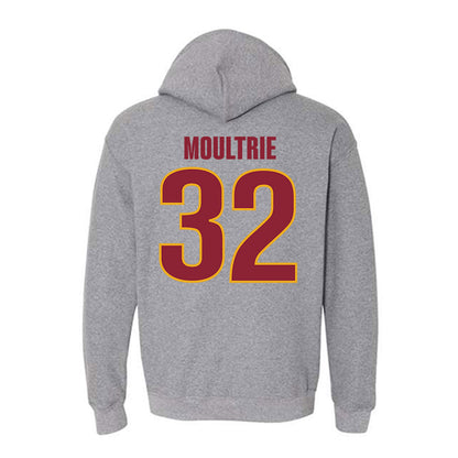 ULM - NCAA Football : JJ Moultrie - Classic Shersey Hooded Sweatshirt-1