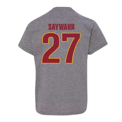 ULM - NCAA Football : Stephen Saywahn - Classic Shersey Youth T-Shirt-1