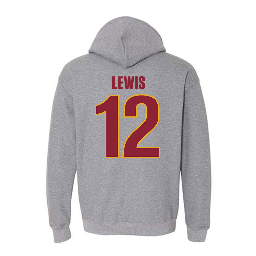 ULM - NCAA Football : Jayden Lewis - Classic Shersey Hooded Sweatshirt-1