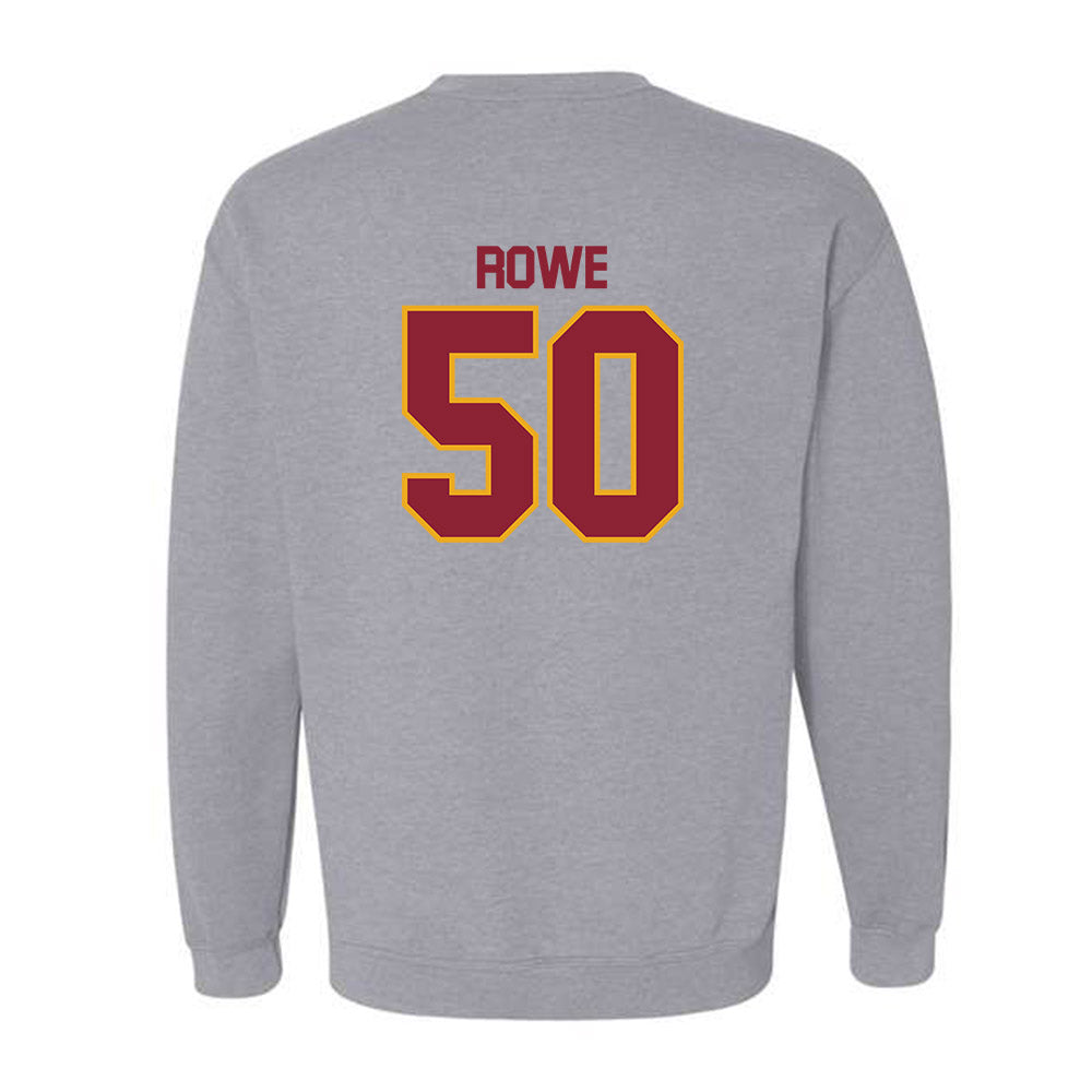 ULM - NCAA Football : Jordan Rowe - Classic Shersey Crewneck Sweatshirt-1