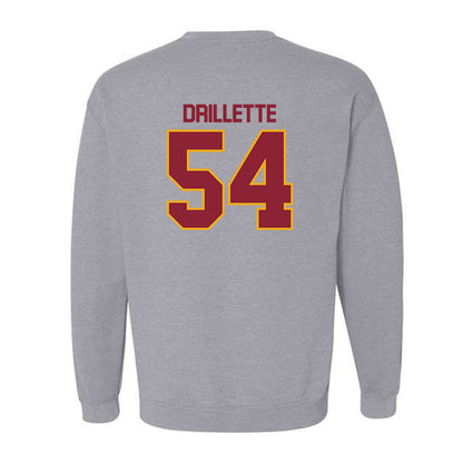 ULM - NCAA Football : Brett Drillette - Classic Shersey Crewneck Sweatshirt-1