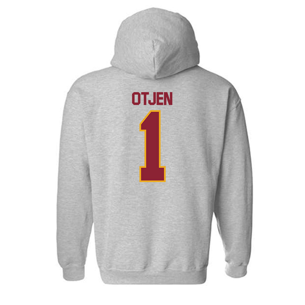 ULM - NCAA Beach Volleyball : Calliandra Otjen - Classic Shersey Hooded Sweatshirt-1
