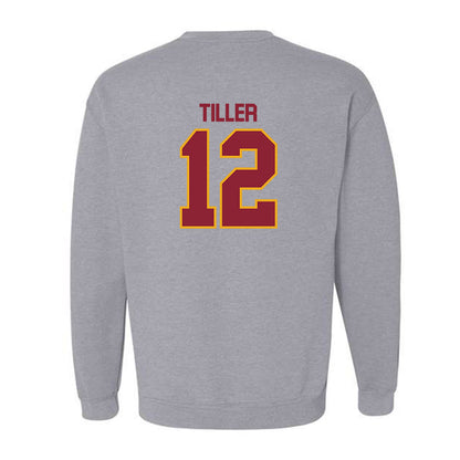 ULM - NCAA Football : Jabari Tiller - Classic Shersey Crewneck Sweatshirt-1