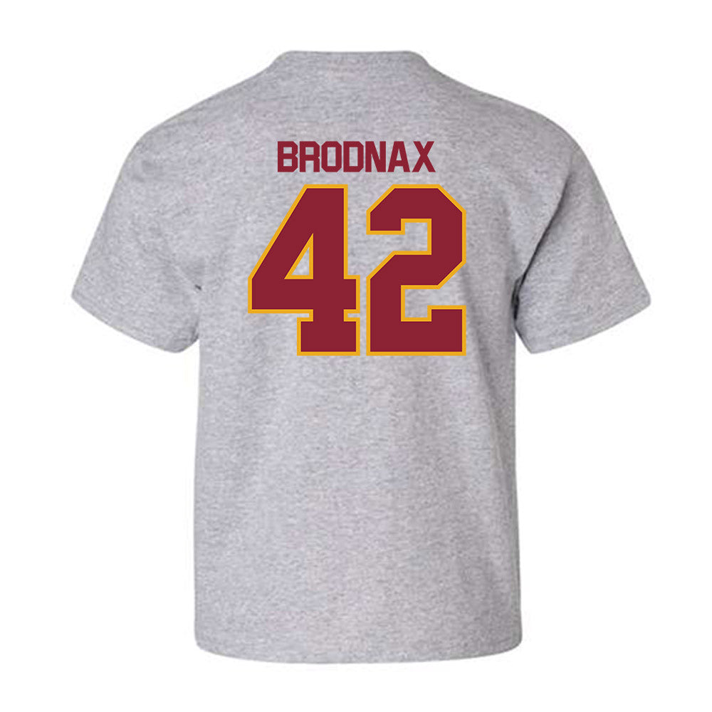 ULM - NCAA Baseball : Adam Brodnax - Classic Shersey Youth T-Shirt-1