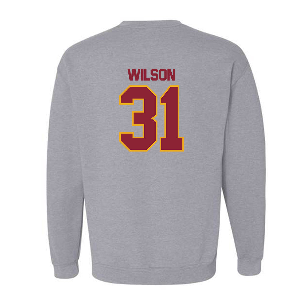 ULM - NCAA Football : Chandler Wilson - Classic Shersey Crewneck Sweatshirt-1