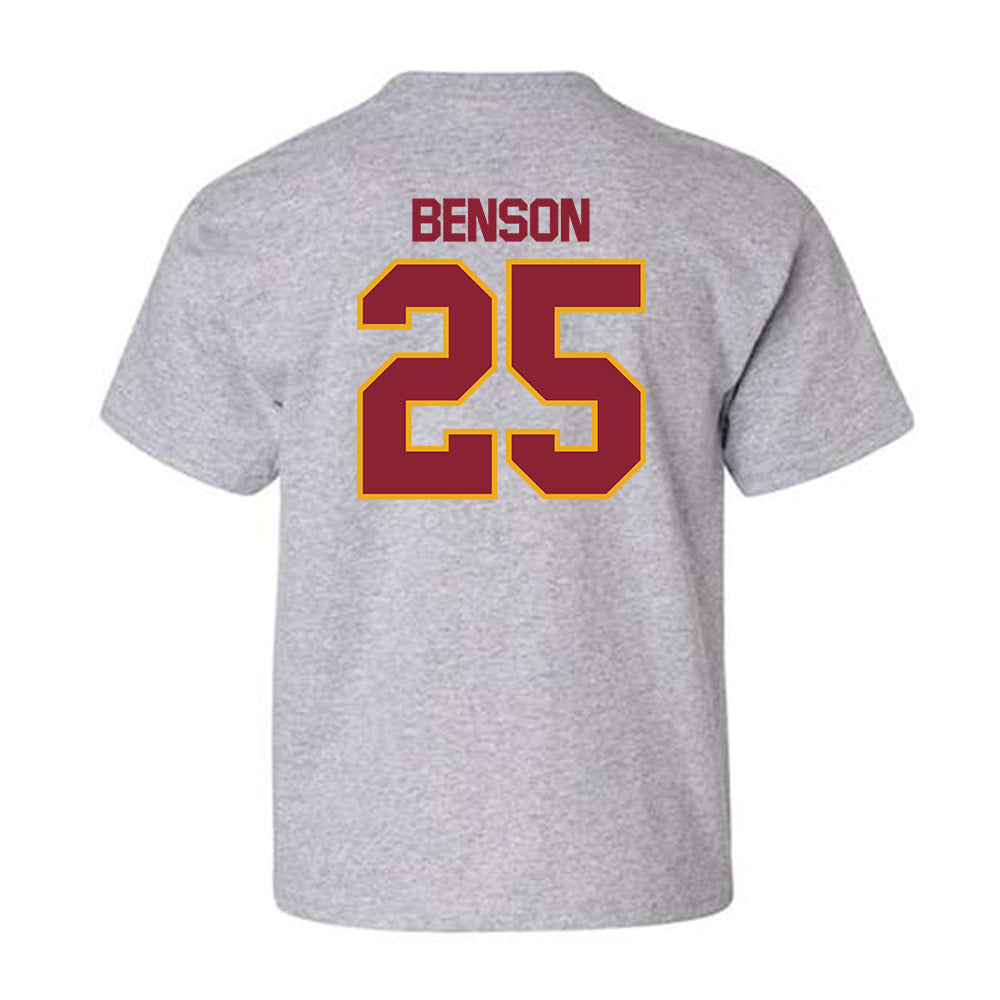 ULM - NCAA Football : Duke Benson - Classic Shersey Youth T-Shirt-1