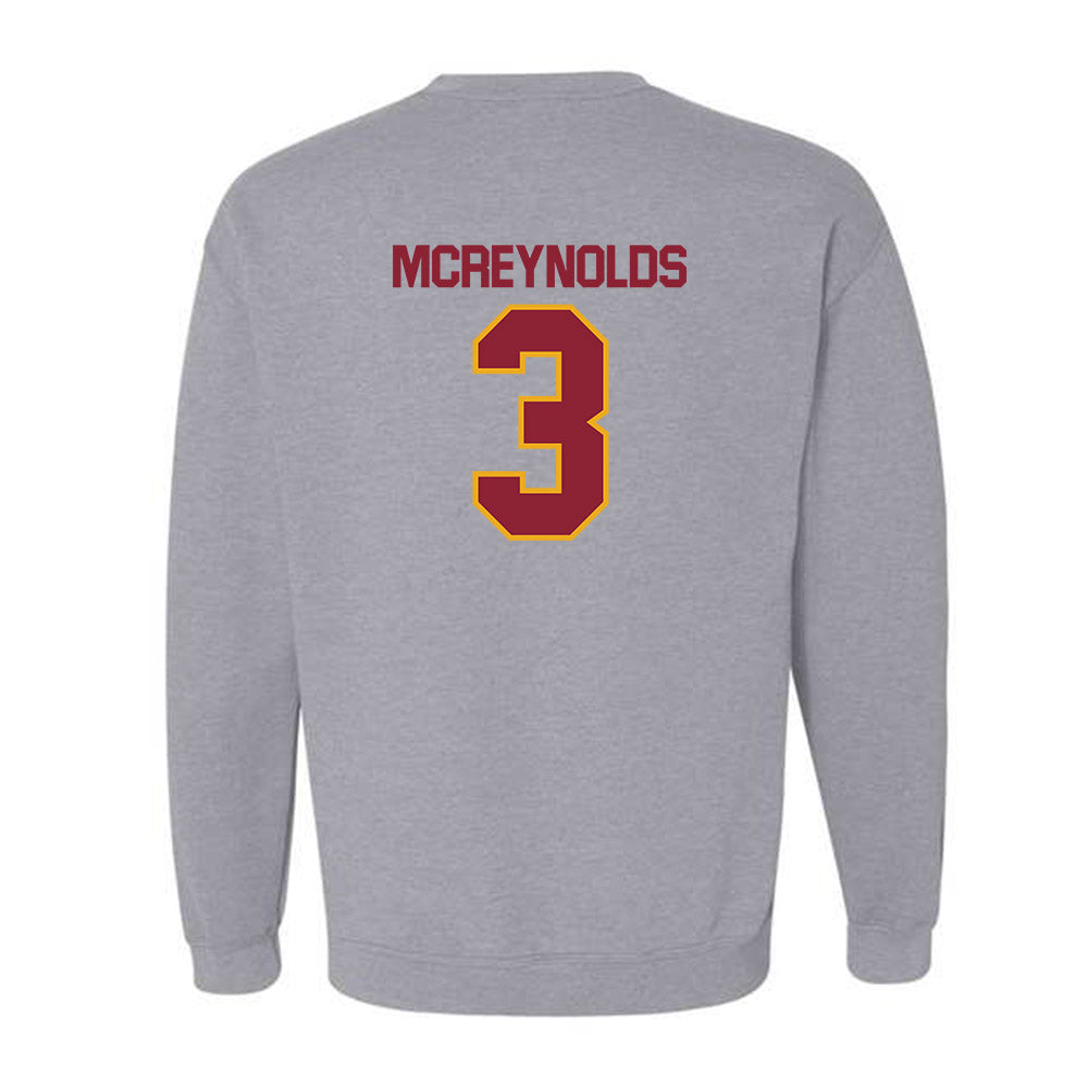 ULM - NCAA Football : Braylon Mcreynolds - Classic Shersey Crewneck Sweatshirt-1
