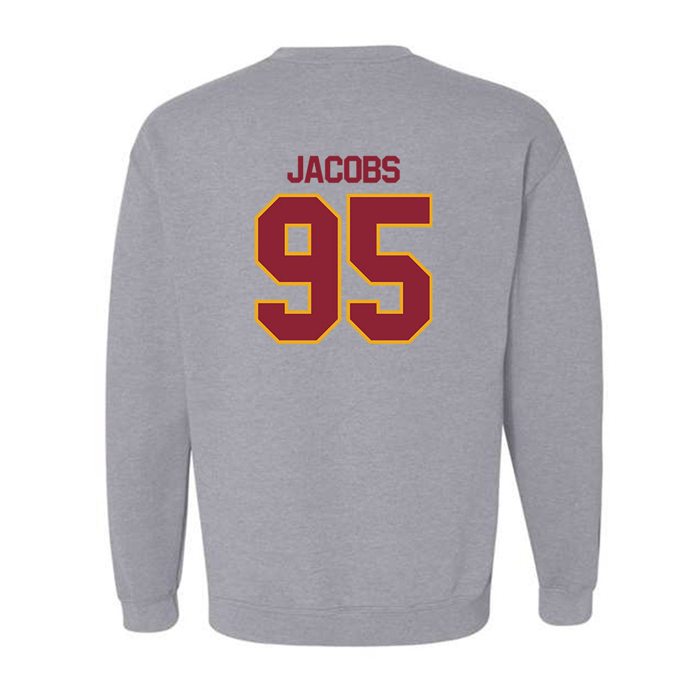 ULM - NCAA Football : Levontae Jacobs - Classic Shersey Crewneck Sweatshirt-1