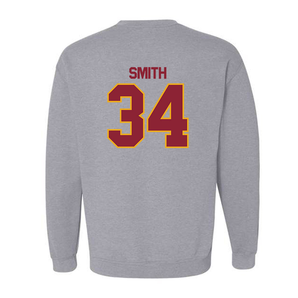 ULM - NCAA Football : Ozarrio Smith - Classic Shersey Crewneck Sweatshirt-1
