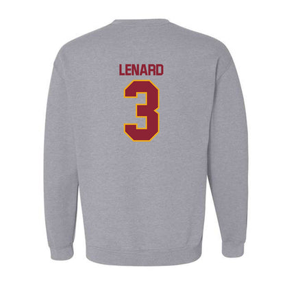 ULM - NCAA Football : Makin Lenard - Classic Shersey Crewneck Sweatshirt-1