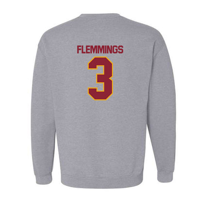 ULM - NCAA Football : Noah Flemmings - Classic Shersey Crewneck Sweatshirt-1