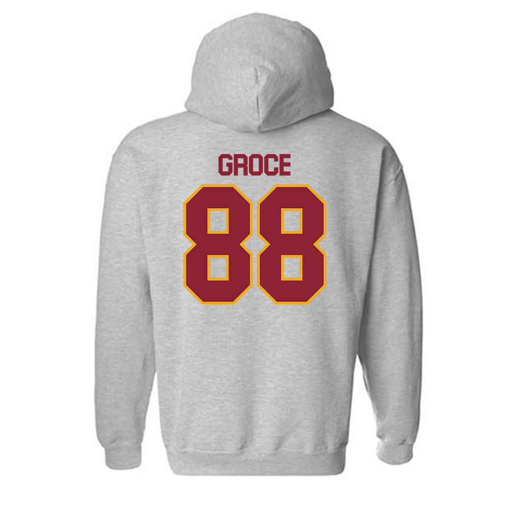 ULM - NCAA Football : Caleb Groce - Classic Shersey Hooded Sweatshirt-1