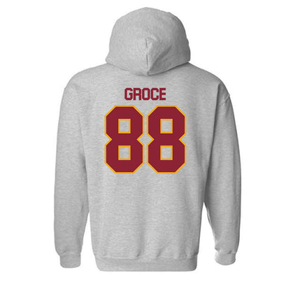 ULM - NCAA Football : Caleb Groce - Classic Shersey Hooded Sweatshirt-1