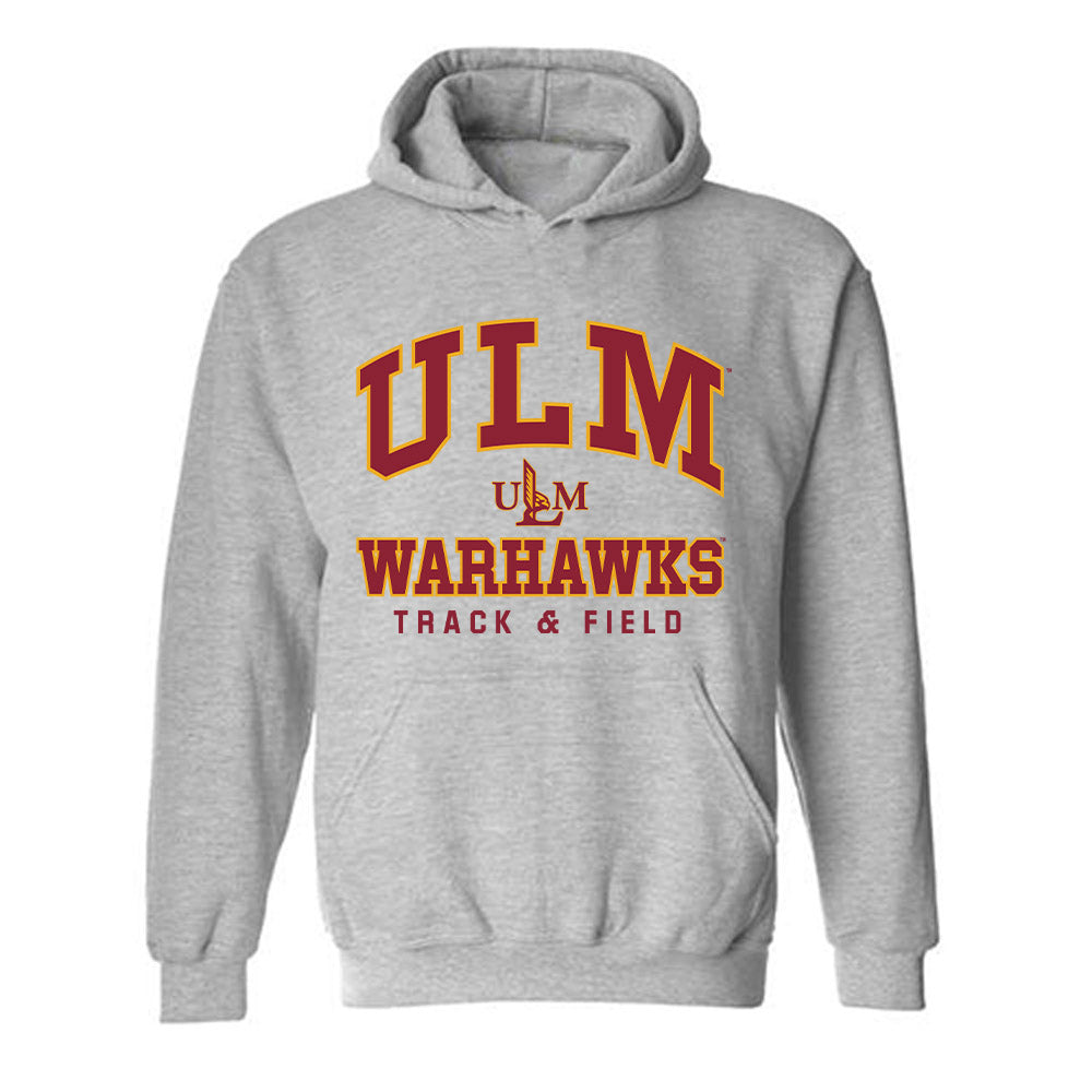 ULM - NCAA Men's Track & Field : Alex Gomez - Classic Shersey Hooded Sweatshirt-0