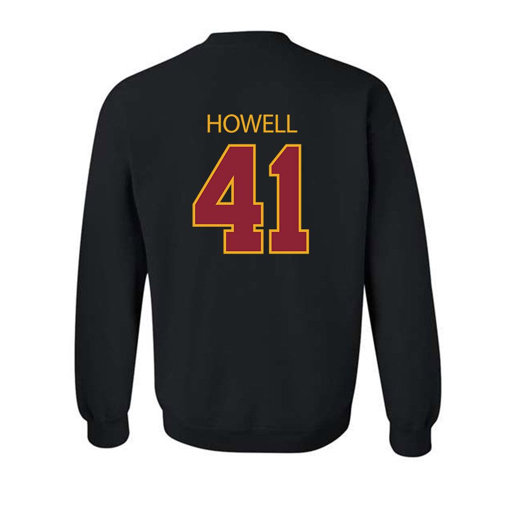 ULM - NCAA Football : Dylan Howell - Classic Shersey Crewneck Sweatshirt-1