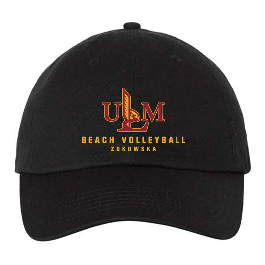 ULM - NCAA Beach Volleyball : Izabela Zukowska - Dad Hat-0