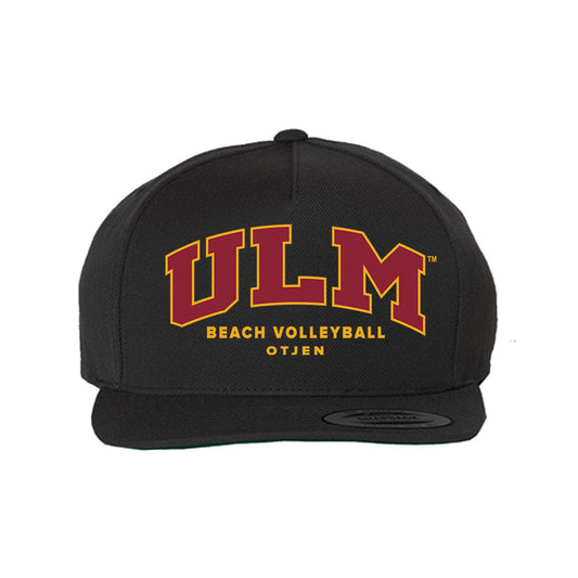 ULM - NCAA Beach Volleyball : Calliandra Otjen - Snapback Hat-0