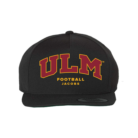 ULM - NCAA Football : Levontae Jacobs - Snapback Hat-0
