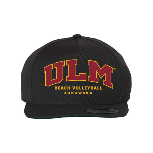 ULM - NCAA Beach Volleyball : Izabela Zukowska - Snapback Hat-0