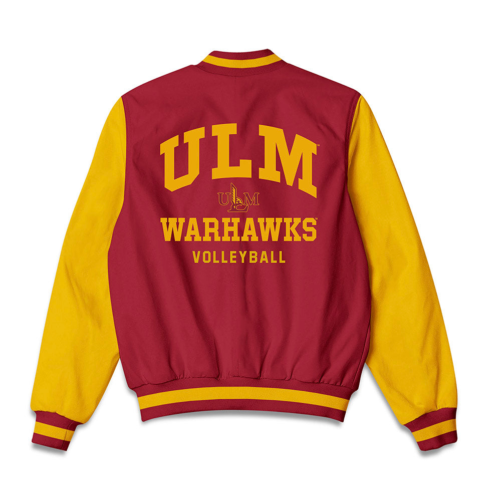 ULM - NCAA Women's Volleyball : Amelia Colon - Bomber Jacket-1