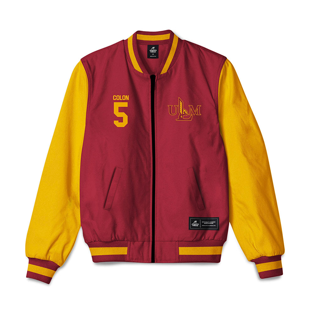 ULM - NCAA Women's Volleyball : Amelia Colon - Bomber Jacket-0