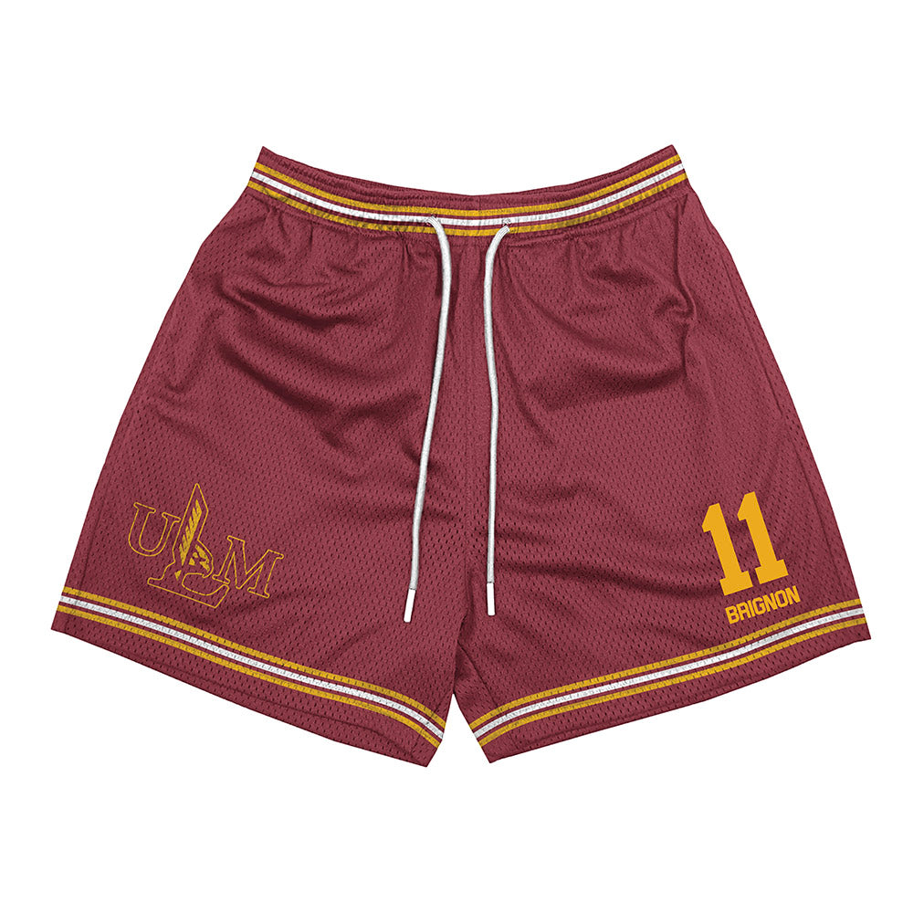 ULM - NCAA Baseball : Major Brignon - Shorts-0