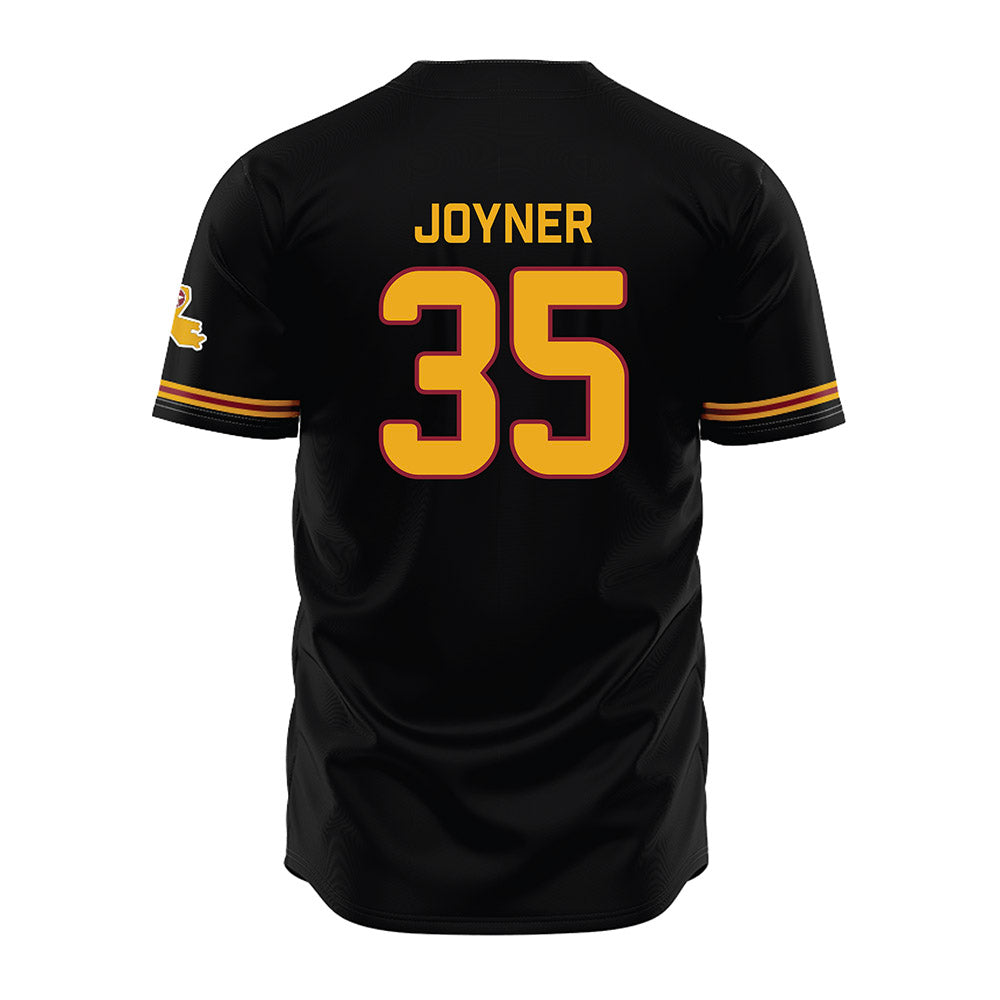 ULM - NCAA Baseball : Carson Joyner - Black Jersey-1