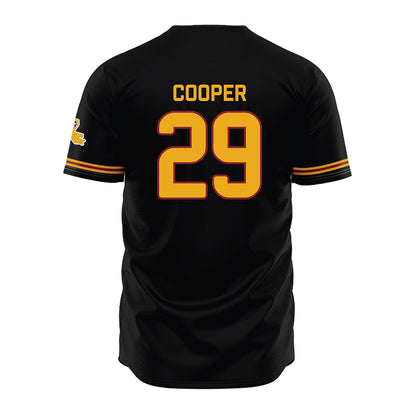 ULM - NCAA Baseball : Seth Cooper - Black Jersey-1