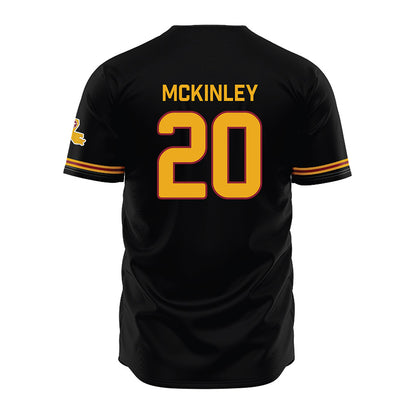 ULM - NCAA Baseball : Brendan Mckinley - Black Jersey-1