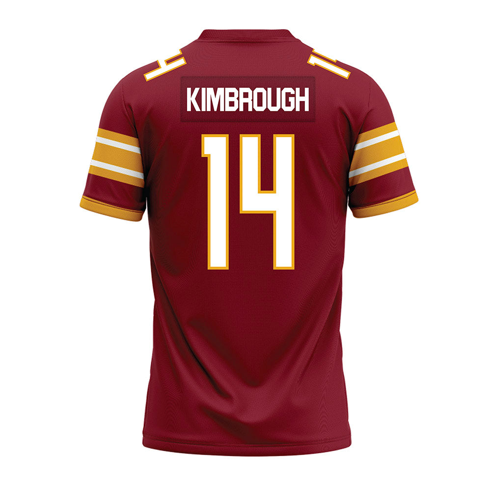 ULM - NCAA Football : Bryson Kimbrough - Maroon Premium Football Jersey-1