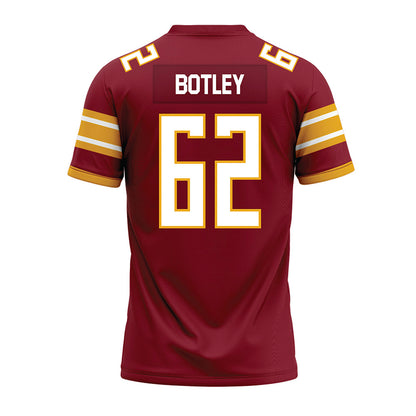 ULM - NCAA Football : Adameon Botley - Maroon Premium Football Jersey-1