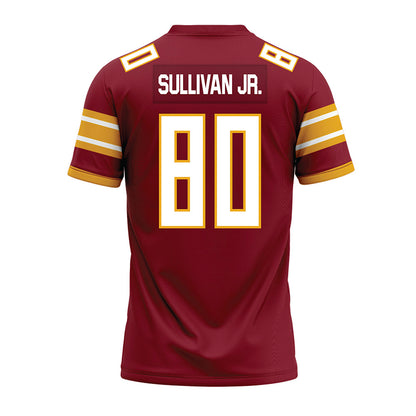 ULM - NCAA Football : Nate Sullivan Jr. - Maroon Premium Football Jersey-1