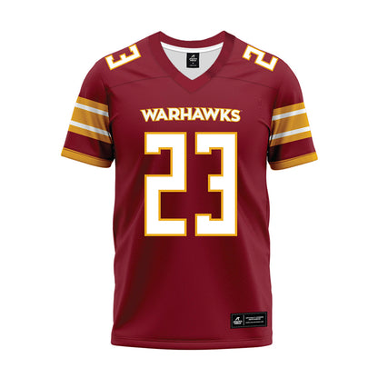 ULM - NCAA Football : Jalen Foster - Maroon Premium Football Jersey-0
