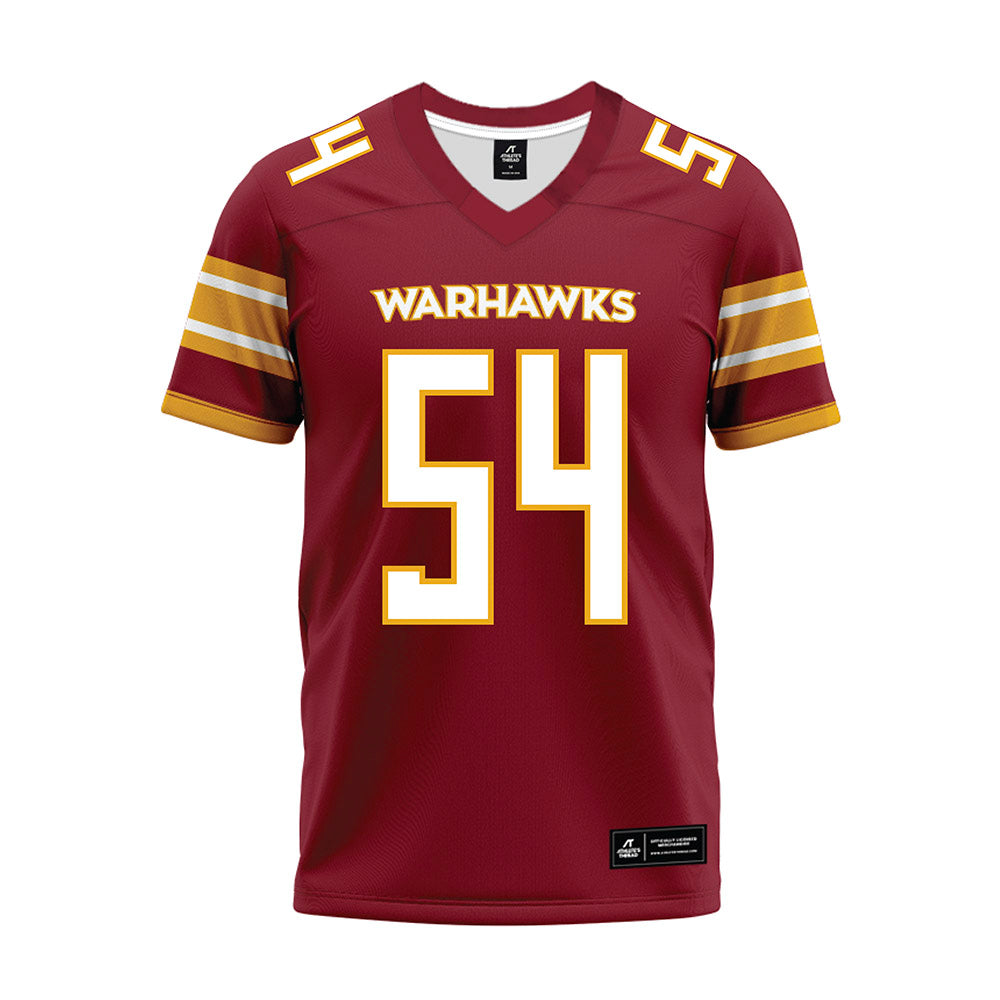 ULM - NCAA Football : Nate Green - Maroon Premium Football Jersey-0