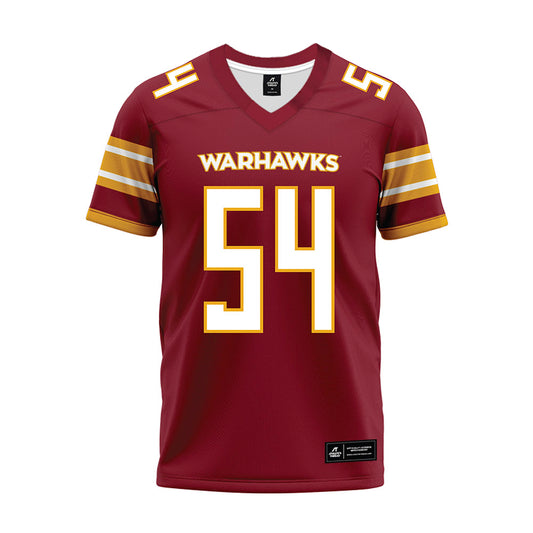 ULM - NCAA Football : Nate Green - Maroon Premium Football Jersey-0